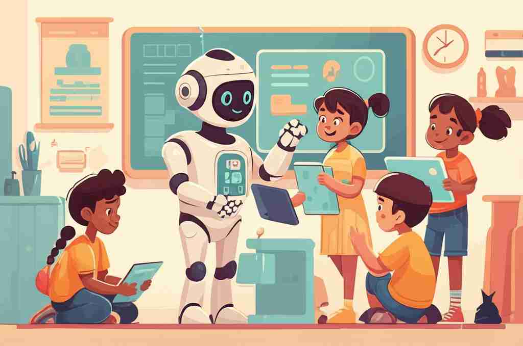 An image illustrating Reconciling technology with humanism: the future of education in the age of generative AI