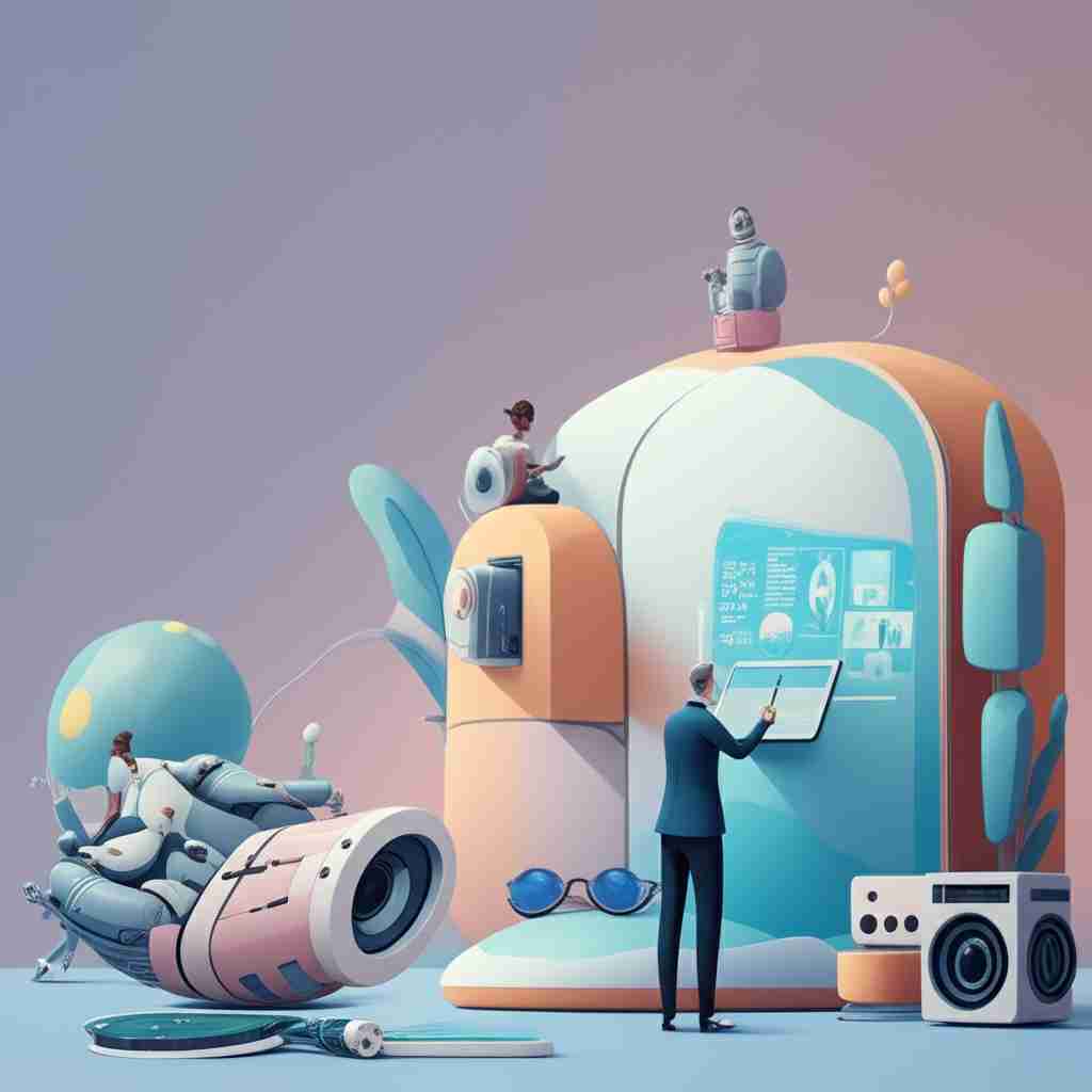 An image illustrating The AI industrial revolution puts middle-class workers under threat this time